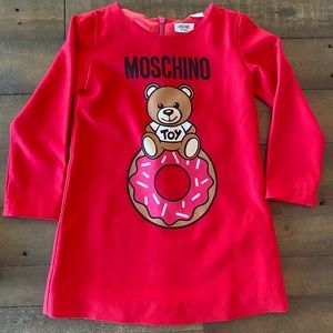 Moschino Baby Toy/Donut Red Dress -Size 2/92cm